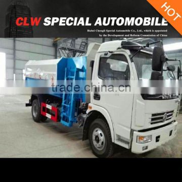 cheap price dongfeng 3 tons compactor lifter garbage truck