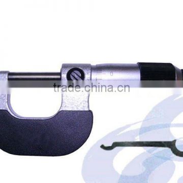0-25mm Micrometer Ratchet & Spindle Lockout to hold measurement