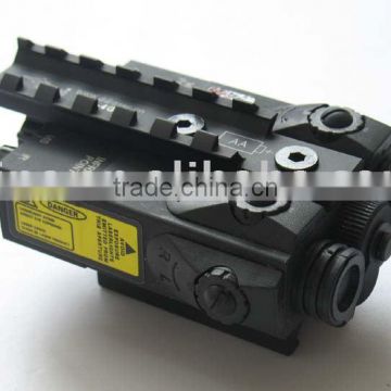 Civil standard Infrared laser sight or IR laser scope and Red laser sight combo