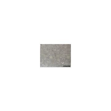 Mosaic (wall paving,grey basalt)