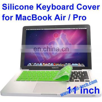 Cheap High Quality Silicone Keyboard Protector for Macbook 11 Colors Available