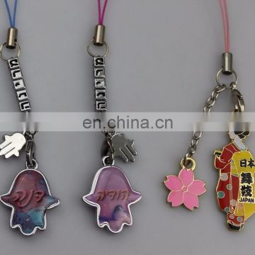 Novelty Cartoon Beetle Cell Phone Strap Charms