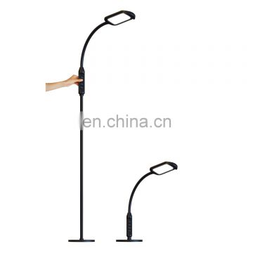 hot sale slim design touch control LED reading floor lamp for living room office home decor