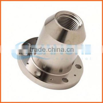 Made in china white plastic turning parts