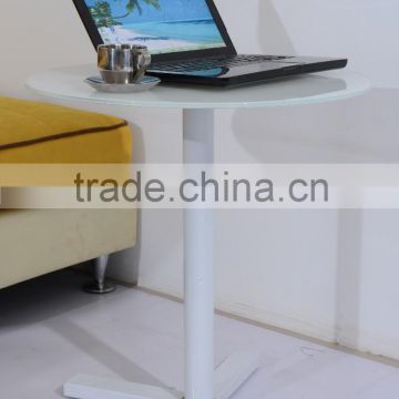 2016 cheap beautiful table coffee end table with metal base