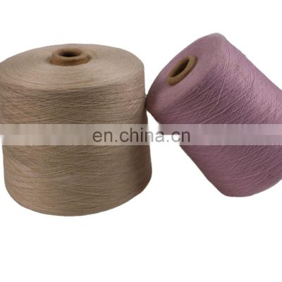 Wholesale customized 2/36NM 60% BCI COTTON 30% LINEN 10% SILK YARN Spinning for knitting