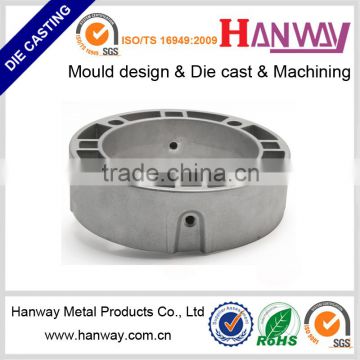 China OEM manufacturer customize aluminum die casting sand blasting powder coating led lampholder