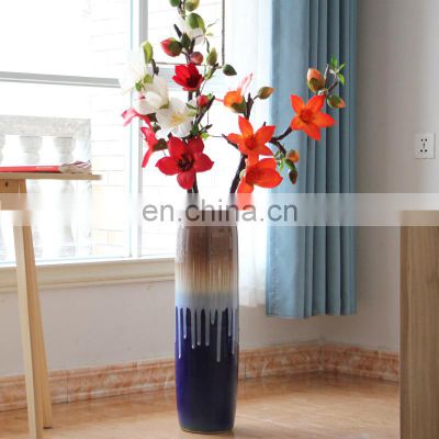 Factory sales 50-95cm Tall Chinese Large Ceramic Floor Vases for home decor