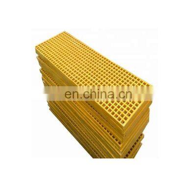 38*38mm High Strength Fiberglass Grating for Walkway GRP FRP Grating