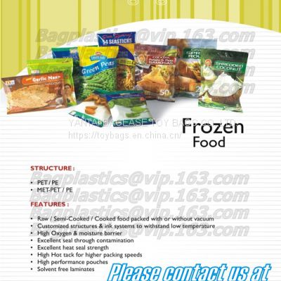 Pouches With Matte Window, Eco-Friendly Ink, Food-Grade, Medical, Electronic, Commodity, Cosmetics