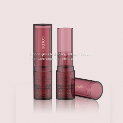 GL302 Empty Cosmetic Container Refillable Chapstick Tube Lipstick Tubes Printed Lip Balm Stick