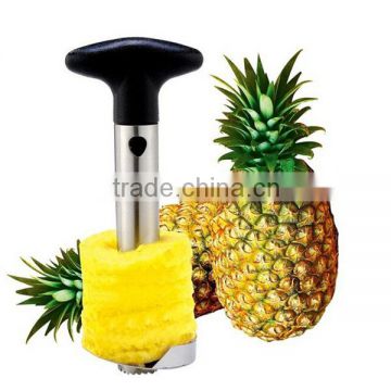 Stainless Steel Pineapple Easy Slicer and De-corer Pineapple Corer Slicer Cutter Peeler Stainless Steel Kitchen Gadget