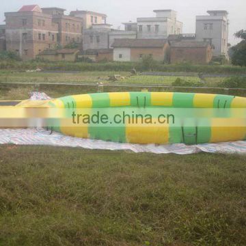 inflatable pool with deck for water walking ball