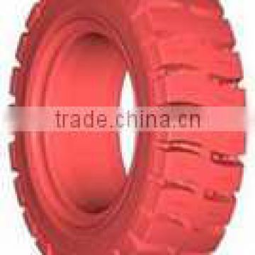 Colorful Environmental Friendly press-on solid tyre