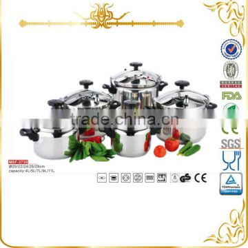 Surgical stainless steel kitchenware pressure rice cooker popular for Korea MSF-3730