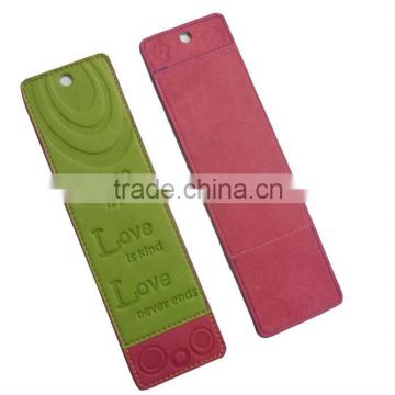 Colorful Leather Promotional fancy bookmarks