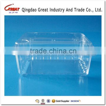 500 gram Clamshell Blister Plastic packaging container for blueberry