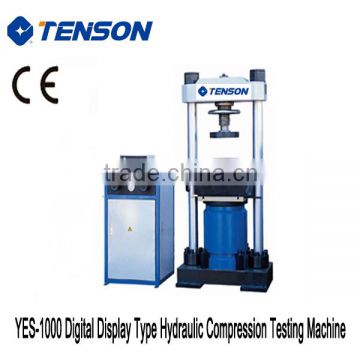 YES-1000 Concrete Compression Testing Machine+Hydraulic press test machine+pressure testing usage