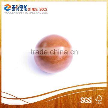 50mm solid wooden turned ball