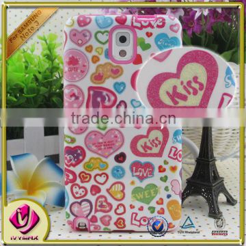 for samsung note3/N9000 sweet kiss phone case