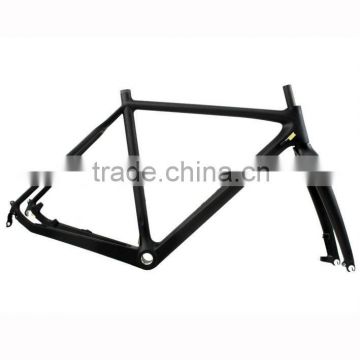 Size 51/53/55/57cm Chinese Carbon Bike Frame 700c Road Carbon Bike Frame Cyclocross Bike Framesets