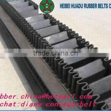 Corrugated Sidewall Outdoor Conveyor Belt