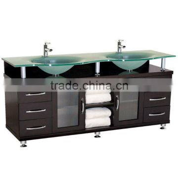 Modern Solid Wood Bathroom Vanity(nb-007)