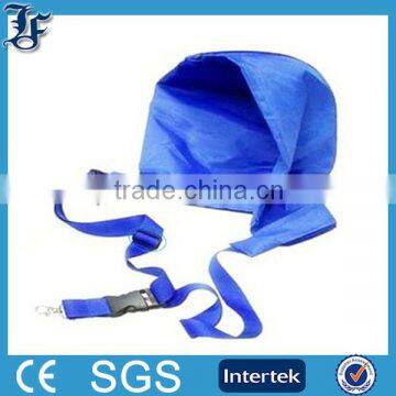 Custom Rain Protection Neck Lanyard with cap