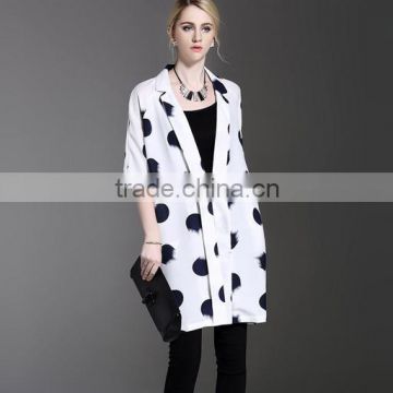 Europe's High-End Women's Blouse With Long Loose Style