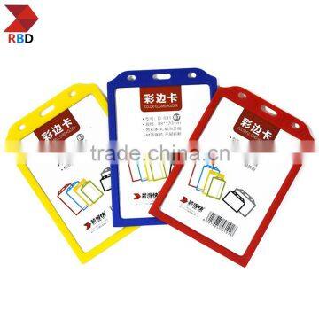 alibaba china supplier new products color B7 id badge holders