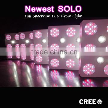 New Arrival 2016 SOLO 600W LED Grow Light Full Spectrum with CXA 2540 COB by Geyapex