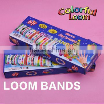 DIY colorful Christmas Gift rubber loom bands
