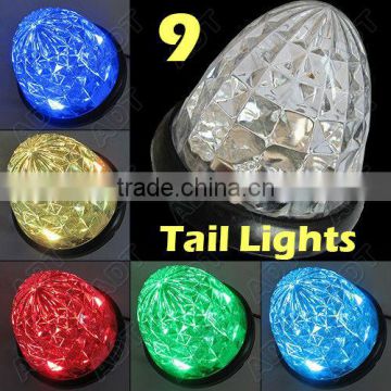 LED Truck Tail Lights 9 LEDs DC 24V