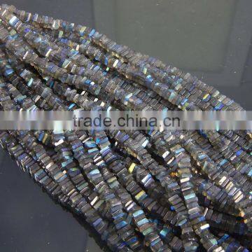 Super Top AAA High Quality Labradorite Gemstone Heishi Shape Beads Wholesale Price