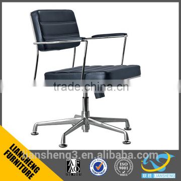 Liansheng latest design low price office visitor chair with self-return system