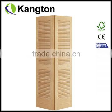 Wooden bifold roller shutter doors