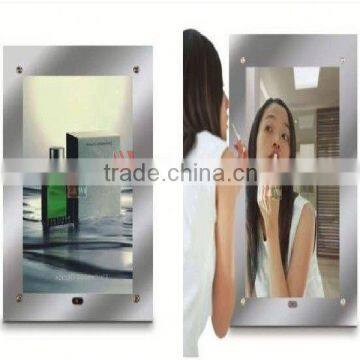 Cheap super brightness edgelight led super magic mirror light box wholesale