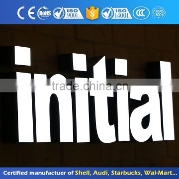 Customized large metal 3d channel letters