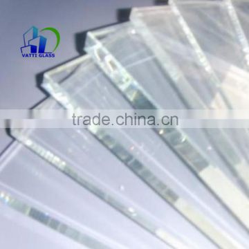 low iron tempered ultra clear float glass