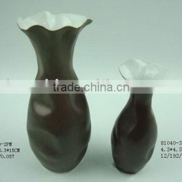 porcelain flower vase