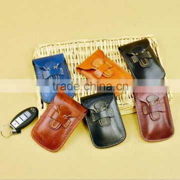 genuine leather keychain
