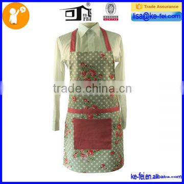 french maid rose flower cafe apron set