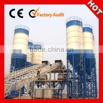 Best price HZS150 concrete batching mixing plant in malaysia for sale
