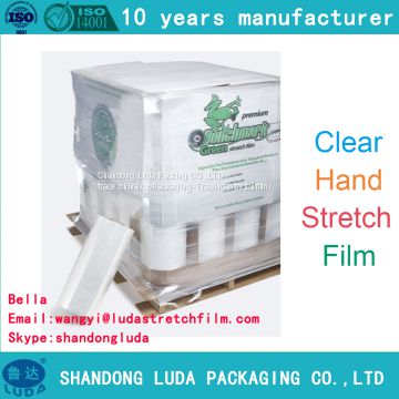 Factory direct hand PE tray packaging casting stretch film good quality