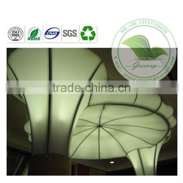 0.18mm High Glossy Surface PVC stretch Ceiling film/PVC Decorative Film for Ceiling/PVC Ceiling Film for Decoration