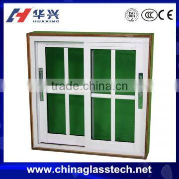 Aluminum or PVC frame blind inside double glass window