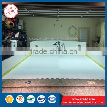 Maintenance free durable indoor/outdoor synthetic ice rink