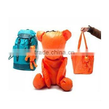 bear folding recycle bag/environment-friendly bags