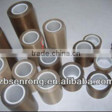 PTFE coated glass tape with adhesive