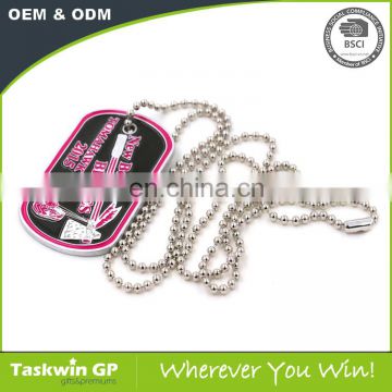 Promotional Cheap Wholesale Custom colorful Metal Dog Tag epoxy doming